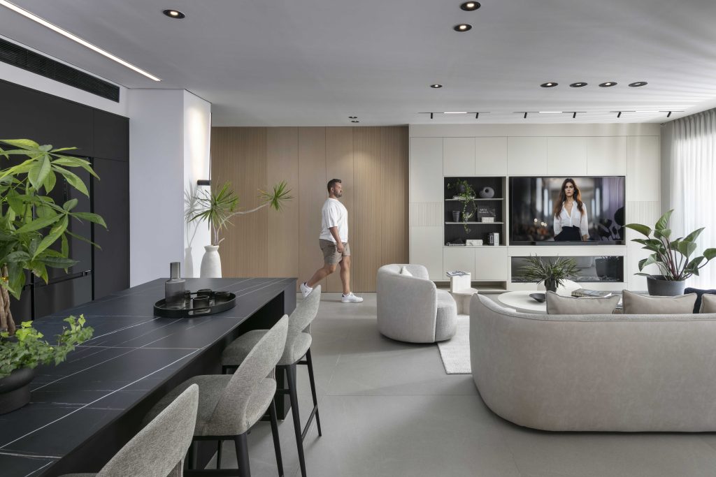 1 optimized. מטבח שחור מעצב ליעד יוסף צלם אלעד גונן מטבח מודרני